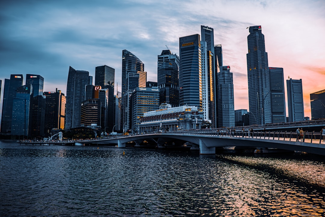 Singapore business district representing professional analytics services